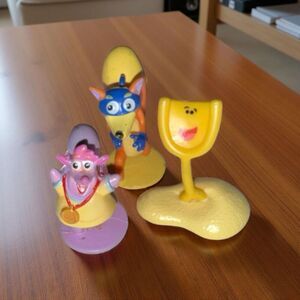 Nick Jr Dora The Explorer Tico & Swiper & Blues Clues Shovel Cake Topper  A12